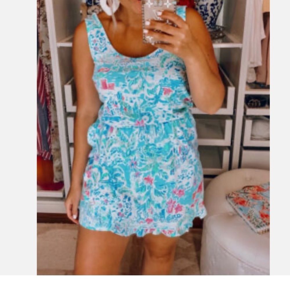 Lilly Pulitzer Romper - What a lovely place
